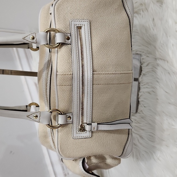 🔹️Coach🔹️ | Vintage 2004 Small Cotton Twill Gallery Canvas  Satchel - Picture 6 of 16